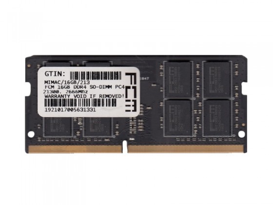 DDR4 16GB 2666 MHZ SO-DIMM...