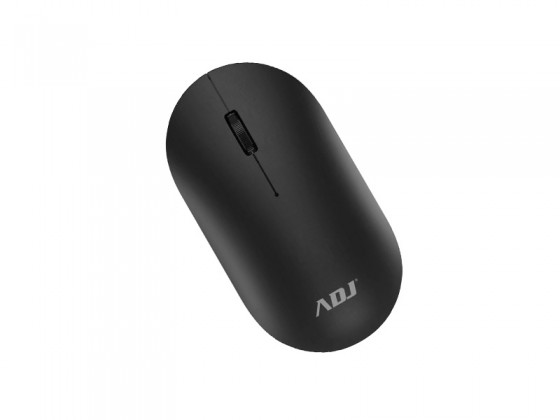 MOUSE WIRLESS OTTICO 3D EGG BLACK 1000 DPI 3 TASTI PLUG&PLAY ADJ